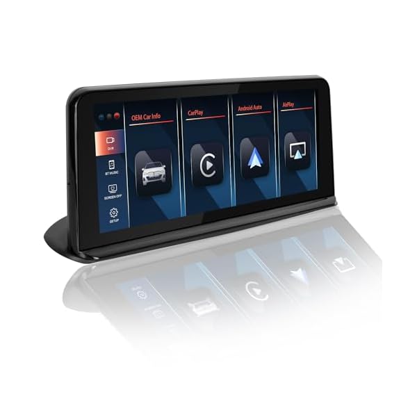 PEMP Linux Vertical Screen for BMW F15 F16 NBT Wired and Wireless CarPlay Retrofit Android Auto，10.25″ HD 1920 x 720 Display Mirror Link Car Radio Bluetooth Video Player (2013-2015)