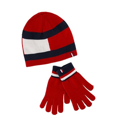 FLAG REVERSIBLE BEANIE AND GLOVE SET