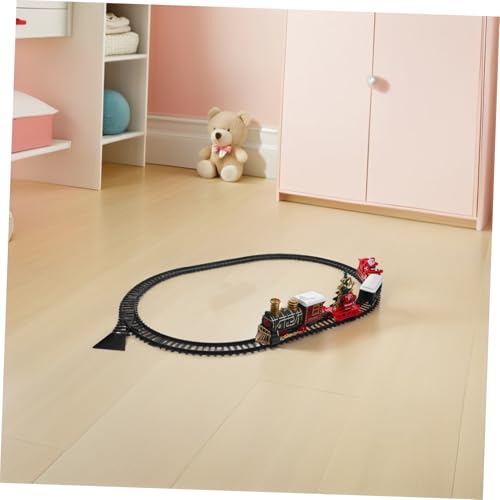 Circuit et Train à Assembler Cadeau de Noël pour Garçon et Fille