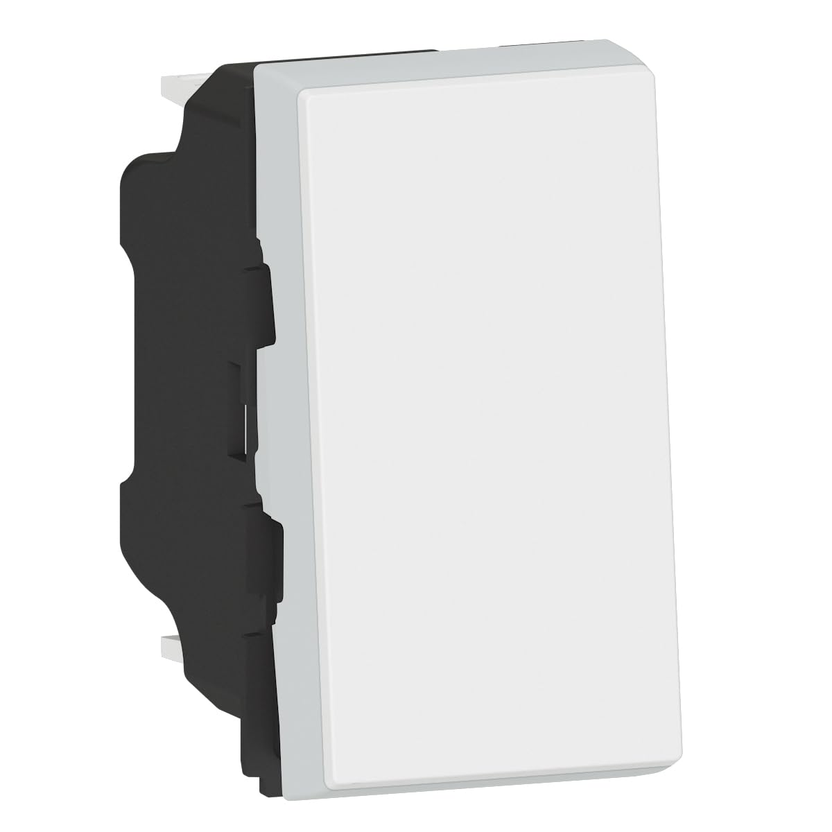 Legrand 077001L Interrupteur ou va-​et-​vient Mosaic Easy-​Led, 1 Module, 10AX, 250V, Blanc