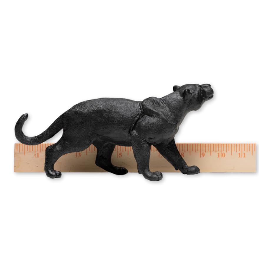 Amazon.co.jp: ZAGA Toys 大型ブラックパンサー、リアルな動物の置物で