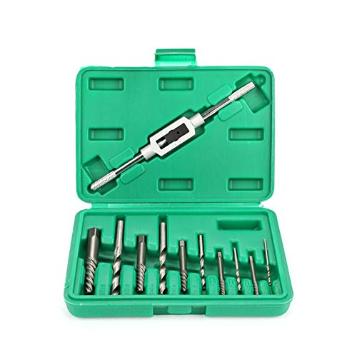 JOYAM Damaged Screw Extractor Tool Kit Stripped Screw Remover Set Remove Broken Bolt