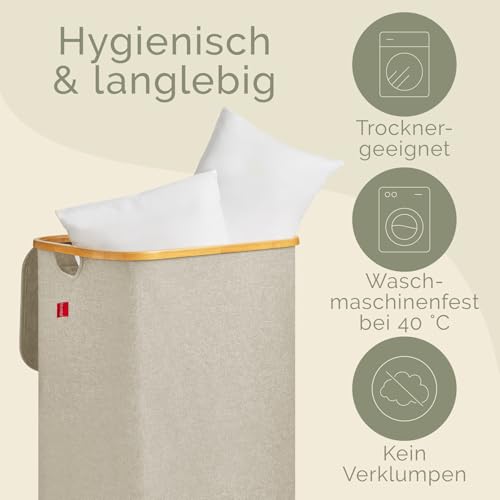 Blumtal Kissenfüllung 30x30 cm 2er - Oeko-TEX zertifizierte Füllung Kissen 30x30 cm - Kisseninlett 100% Polyester mit Rebound-Effekt - waschbares Innenkissen - Füllkissen weich