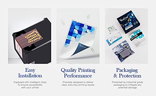 Valuetoner Remanufactured Ink Cartridge Replacement For Hp 94 C9350Fn C8765Wn For Officejet 150 100 H470 9800 7310 7210, Deskjet 460, Psc 1610 2355 Printer (Black, 2 Pack) #TOP4