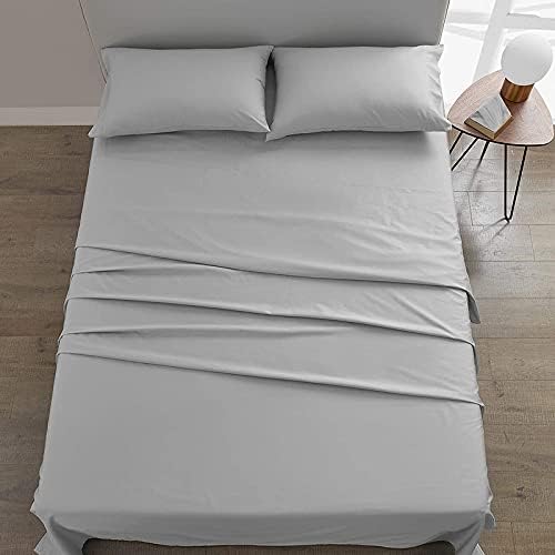 Miniatura 2 de Juego de sábanas de 4 piezas de tamaño individual XXL, sábanas de lujo para hotel, extra suaves, con bolsillo profundo de 15 pulgadas, ajuste fácil,