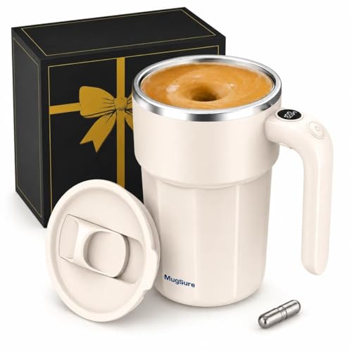 Taza automática mezcladora 12.5 oz acero inoxidable miniatura 1