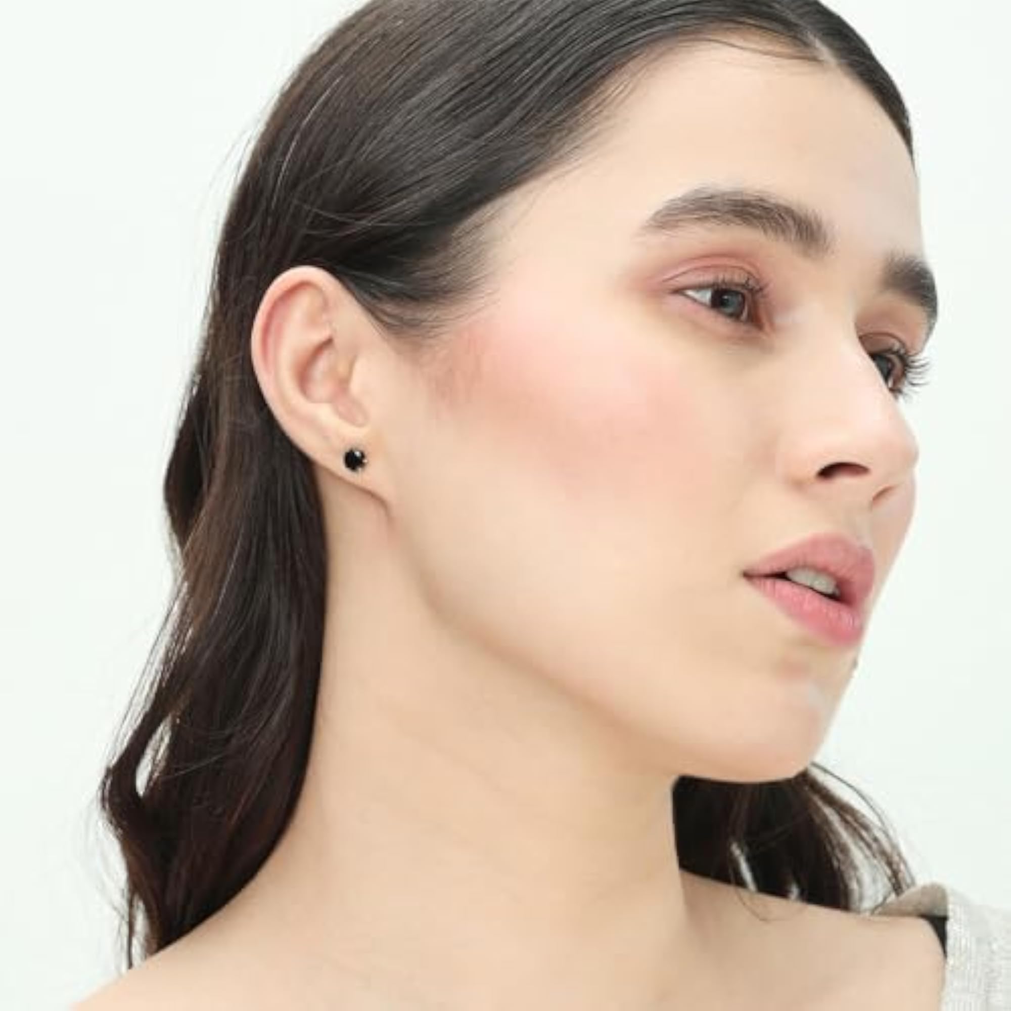 Women's 925 Sterling Silver English Screw Earrings