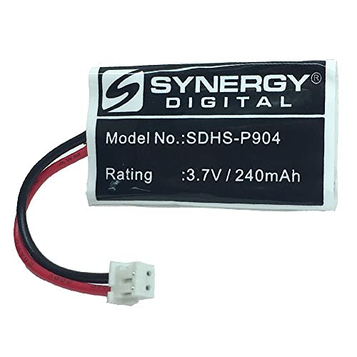 Synergy Digital Cordless Phone Battery, Works with AT&T TL7610 Cordless Phone, (Li-Pol, 3.7V, 240 mAh) Ultra Hi-Capacity Battery