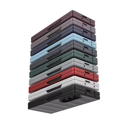 Image of Connexa Silicon UltraGuard Pro Back Cover for Galaxy Fold 6 - Shockproof, Anti-Slip Grip, Drop-Resistant, and Enhanced Corner Protection (Smart Phone NOT Included) (Sky Blue)