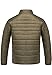 Amaci&Sons Herren Steppjacke Outdoor Basic Patch Jacke 9103 Olive L