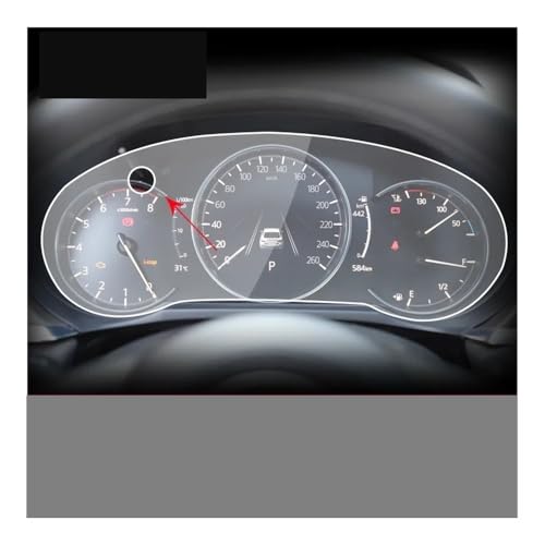 Film protection d'écran anti-rayures pour navigation auto CX-9