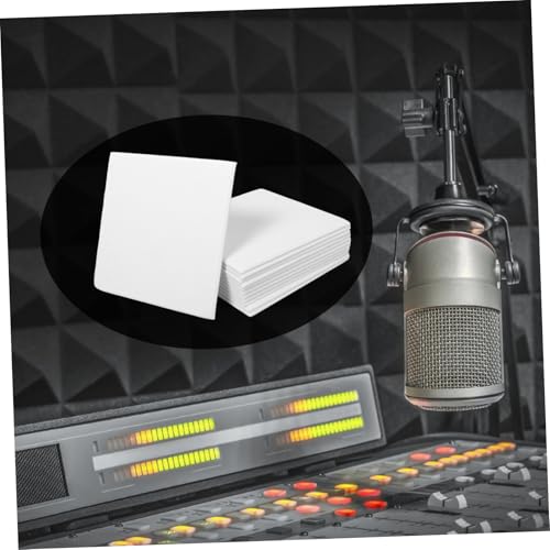 Totority 12 piezas paneles acústicos autoadhesivos para insonorización y tratamiento acústico en salas de música y teatros en casa material ignífugo miniatura 7