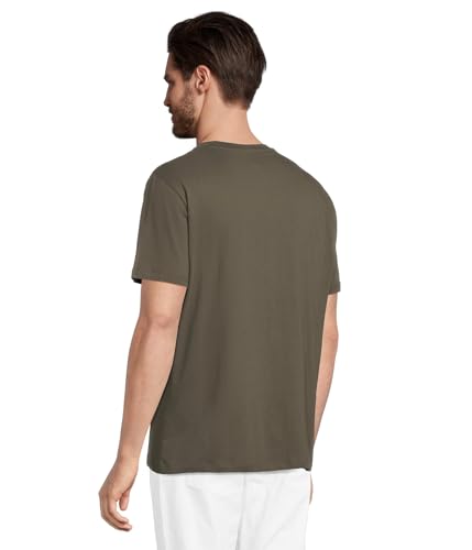 Armani Exchange Men's Ax Box Logo with Palm Tree Image3