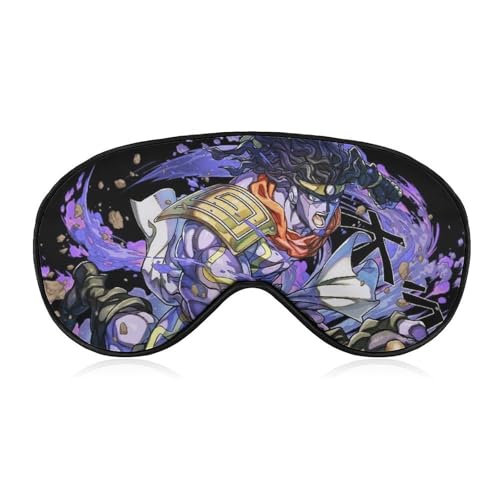 ジョジョの奇妙な冒険 アイマスク 睡眠用アイマスク 遮光率99.99%以上 目隠し シルク アイピロ 眼罩 睡眠グッズ 快眠 安眠 圧迫感なし 通気性