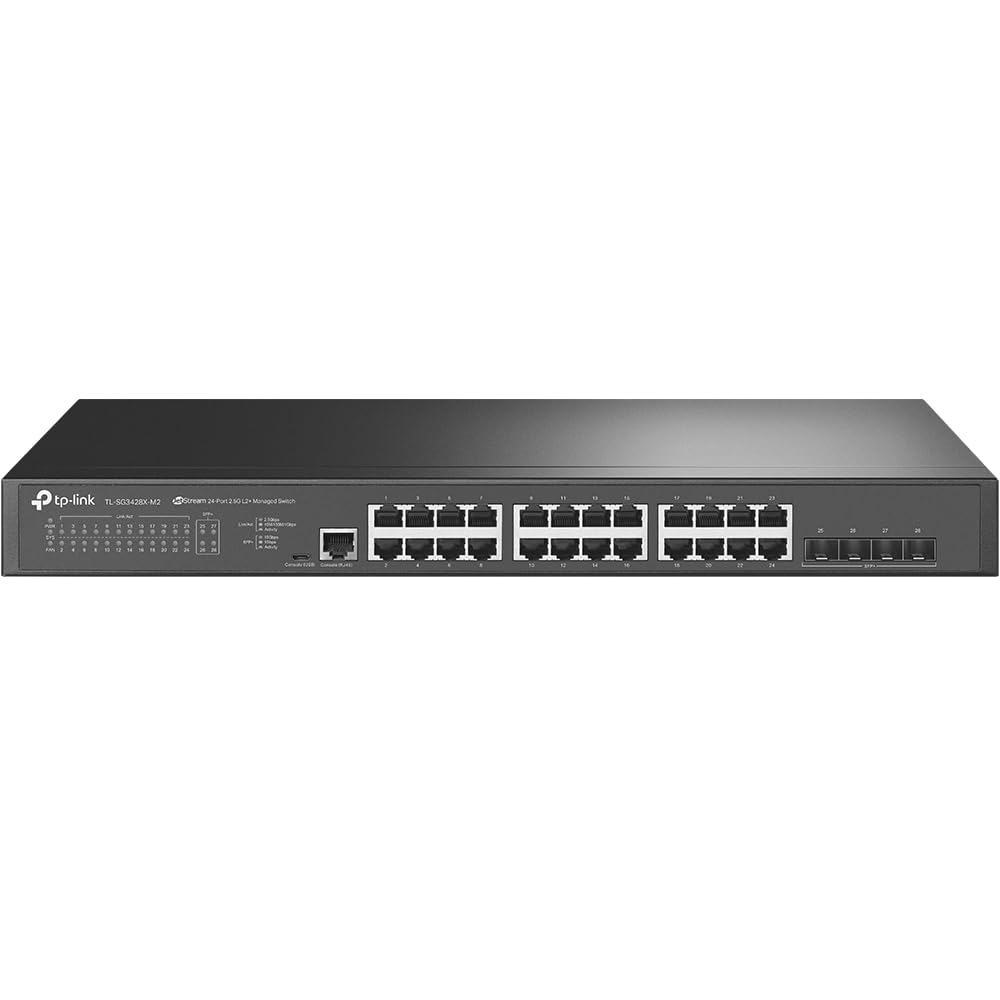 TP-Link JetStream TL-SG3428X-M2 switch di rete Gestito L2