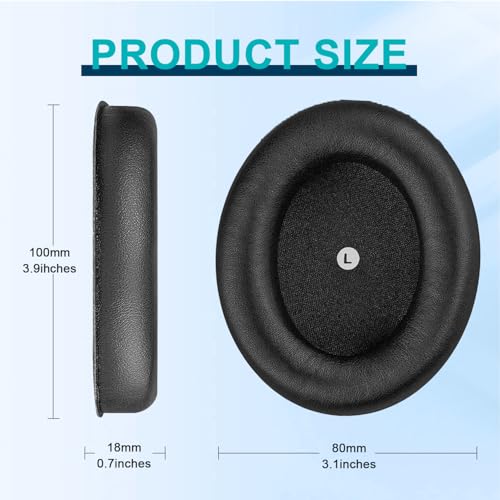 Repuestos Almohadillas para Auriculares HyperX Cloud Orbit S, Almohadillas de Cojín para Tapas de Auriculares para Reparación - Rosa miniatura 2