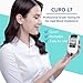 CURO-L7 Professional Grade Blood Cholesterol Testing with Home KIT - All-in-One Test Device, Test Strips 5ea, Lancets, and EziTube Rod Included