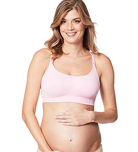 Image of Cake Maternity Cotton Candy Wirefree Nursing Bra for Breastfeeding, Seamless Maternity Sleep Bra