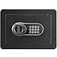 VEVOR Safe Tresor 0,5 Kubikfuß, Möbeltresor mit Feuerfester Geldtasche, Passwort & Schlüssel Digitaler Heimtresor Herausnehmbares Regal, Innenschrank, Wandtresor für Bargeld, Schmuck, Dokumente usw.