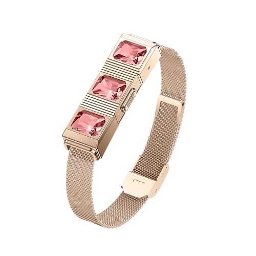 Smart Bracelet, Wearable Activity & Fitness Tracker Band, 24/7 Sleep Tracker, All-Day Continuous Heart Rate Blood Pressure Stress HRV Monitor, 170+ Sport Modes Smart Wristband with 2 Bands, Free APP