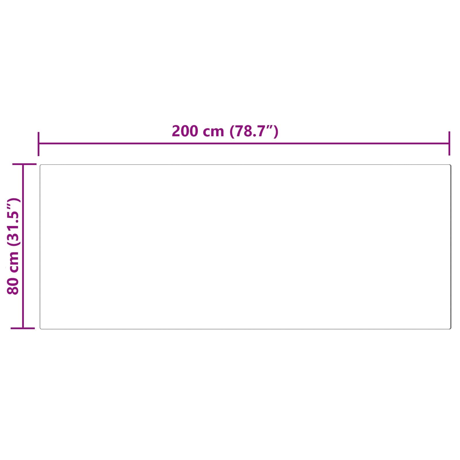 Tapis en Fausse Peau de Mouton Gris 80 x 200 cm, Tapis de Salon Moelleux à Poils Longs en Polyester, Descente de Lit Douce et Chaude pour Décoration Intérieure Moderne, Gamme Tafalla