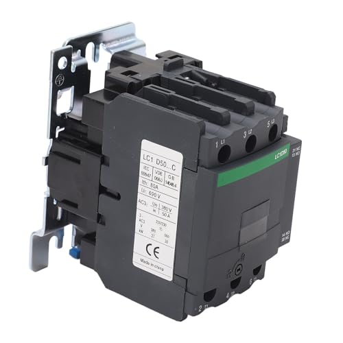 Contactor de CA 50A con contacto de aleación de plata para alta temperatura 380V
