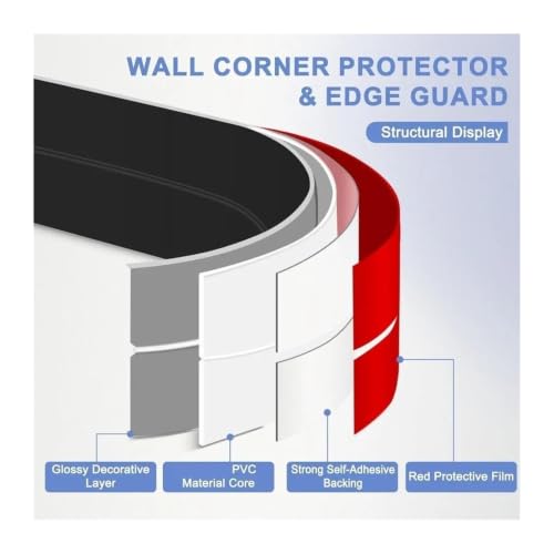 Cornière PVC blanc pour masquer les joints de dilatation et angles - 5