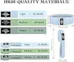 DICYWUDI Bandes de résistance pour le travail, 6Pack Bandes d'exercices non glissantes pour les femmes et les hommes, bandes de booty en tissu pour la maison, fitness, Pilates, Stretching