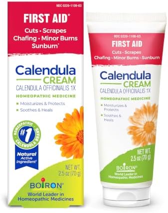 Boiron Calendula Cream for First Aid, Minor Burns, Cuts, Scrapes,...