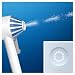 Oral-B AquaCare 4 Munddusche, Zahnzwischenraumreiniger mit 4 Putzmodi für eine sanfte Zahnpflege und gesundes Zahnfleisch, Geschenk Mann/Frau, Designed by Braun, weiß/blau