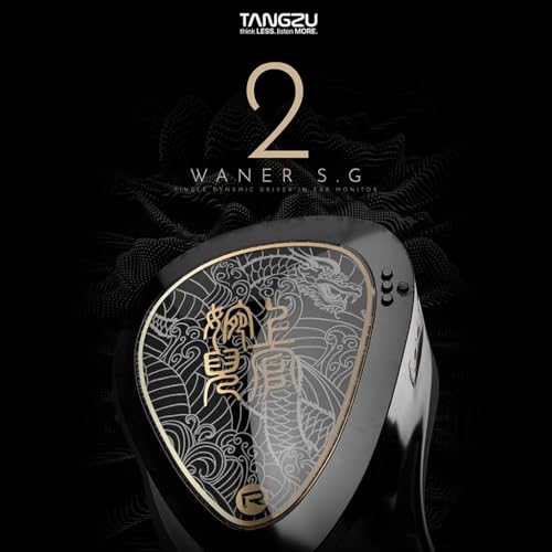 Image of Tangzu Wan'er S.G 2 Wired IEM Earphone with Mic, 10mm PET Diaphragm Dynamic Driver In-Ear Monitor earbuds with Ergonomic Resin Housing, Detachable 0.78mm 2-Pin Silver-Plated (White, Type-C, Mic)