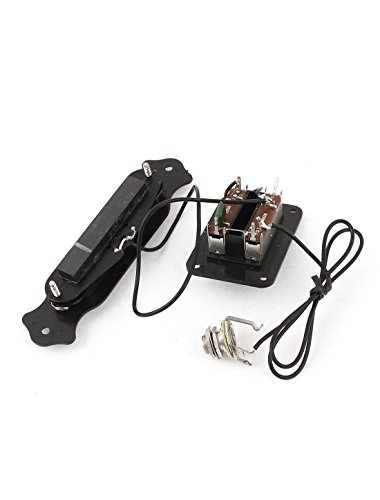 Control Pasivo de Tono y Volumen para Guitarra Acústica, EQ, Pickup y Afinador miniatura 3