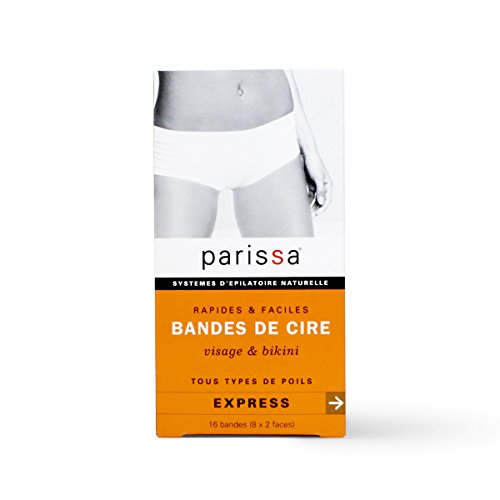 Parissa Wax Strips Face & Bikini, Hair Removal Waxing Kit For Women With Smaller Wax Strips For The Face & Bikini, 16 Strips & Aftercare Oil (Sf) #TOP6