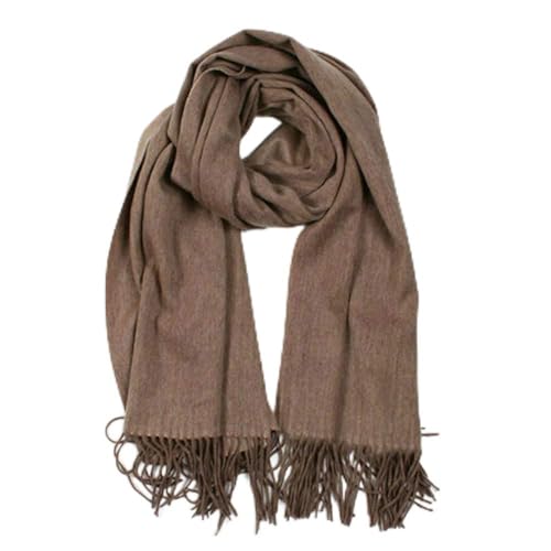 Foulard couple en agneau et cachemire, le cadeau d'hiver parfait