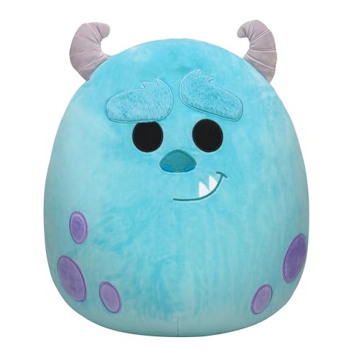 squishmallows official jazwares plush 1434 sulley - disney pixar ultrasoft stuffed animal plush toy