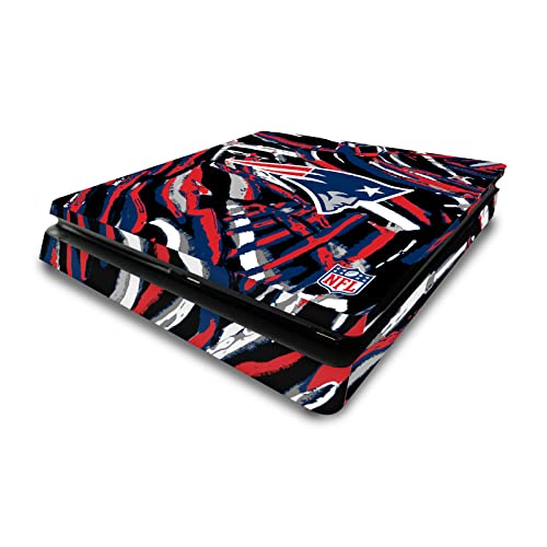 Skin vinyle anti-rayures pour PS4 Slim New England Patriots NFL