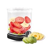 virkwuy Cortador de Frutas, Fruit Cup Slicer, Cortador de Fresas Acero Inoxidable, Herramientas para Cocinar Todos los Días, Preparar Comidas y Postres Sanos, Manipular Frutas y Verduras