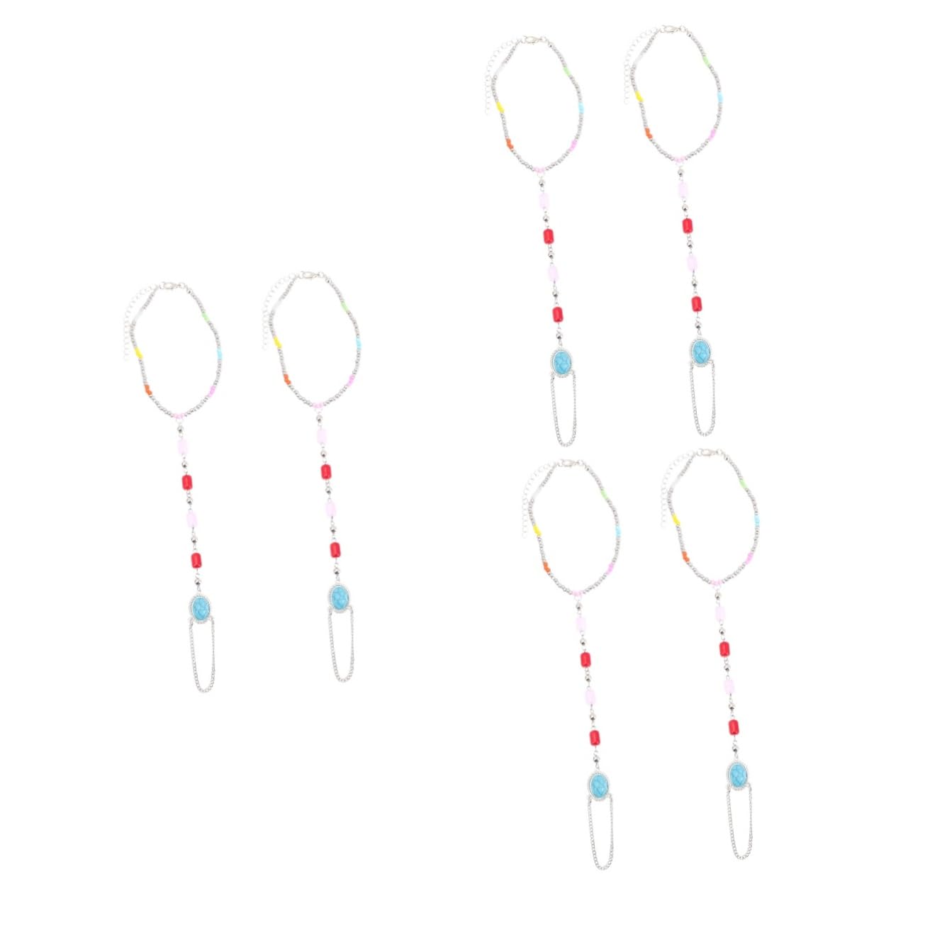 Pulseras de tobillo para mujer presentadas como detalle ideal de verano 8