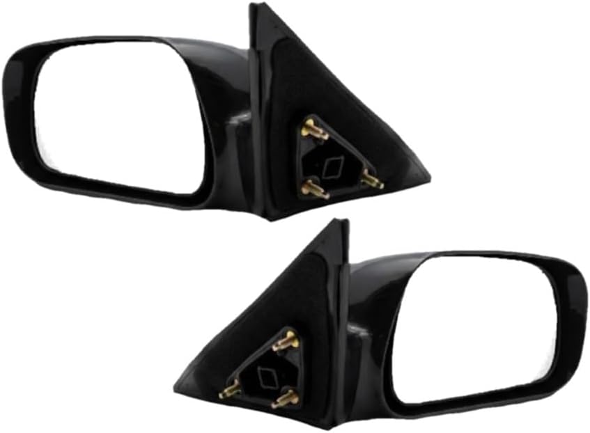 KarParts360 For Toyota Camry Door Mirror 2002 03 04 05 2006 Driver And Passenger Side | Pair | Power | Non-Heated | Paint to Match | Replacement For TO1320167, TO1321167 | 87940-33450, 87910-33490
