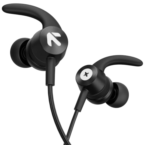 Boult Audio BassBuds X1 in-Ear Wired Earphones with 10mm Extra Bass Driver and HD Sound with mic(Black)