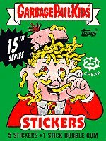 Topps Garbage Pail Kids 15th Series 15 Unopened Pack