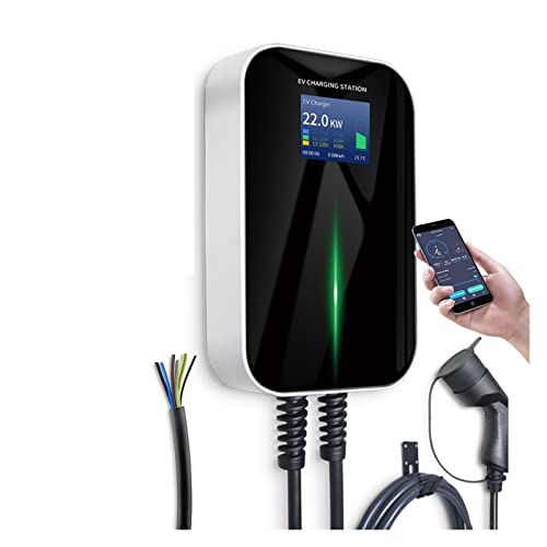 dCԏ[d EV [d Wallbox 22KW Rg[ ݂ EVSE Wallbox [dXe[V 32A 3 tF[Y ^Cv 2 62196-2 \Pbg𒲐 dCԃXe[V(22KW with Cable)