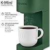 Keurig K-Mini Single Serve K-Cup Pod Coffee Maker, Featuring An Ultra-sleek Design, Evergreen