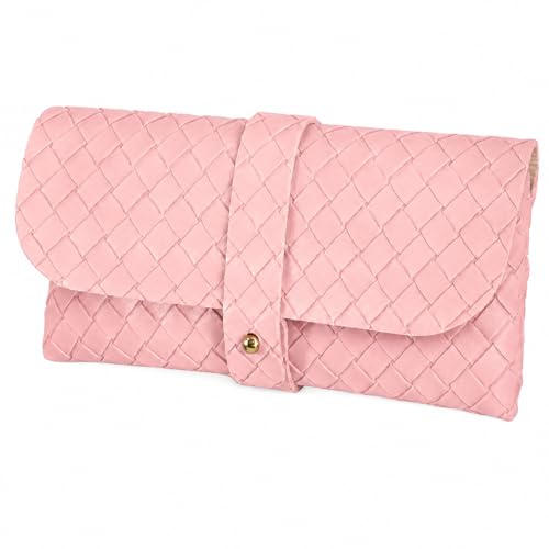 Image of Glasses storage bag Travel sunglasses myopia glasses storage bag Fashion leather storage bag
