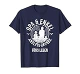 Opa Und Enkel Angelfreunde Angler Angelausflug Angeln T-Shirt, Herren, Marineblau, 5XL