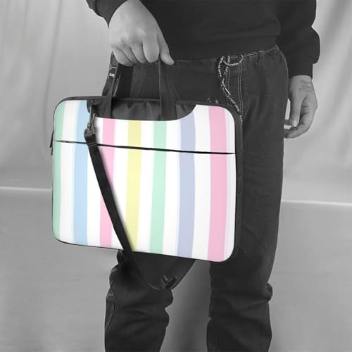 Maletín para portátil impermeable de 13 pulgadas con diseño rayas miniatura 2