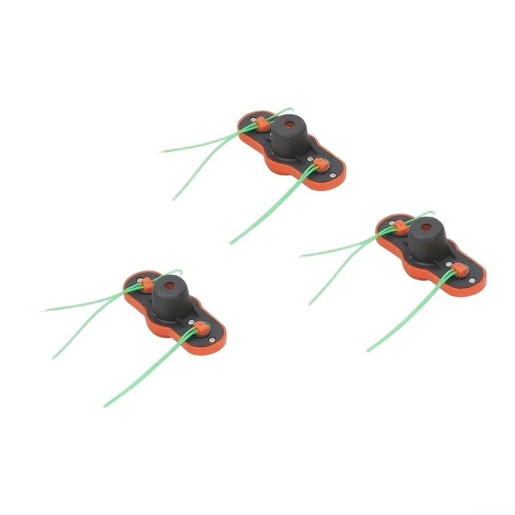 Cabezal Corte Nylon Ligero 2 Dientes para Jardín(3pcs)