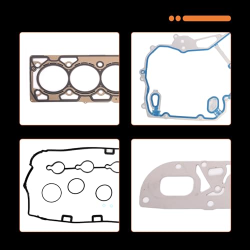 Image of MA-9761246760 MLS Head Gasket Set with Head Bolt for Chevy Equinox Malibu Impala Captiva Sport, for Buick Verano, for GMC Terrain 2.4L 2384cc 145cid L4 DOHC (16 Valve) HS26517PT