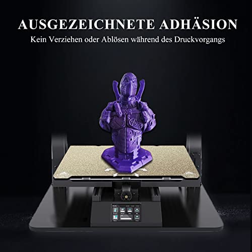 YOOPAI Doppelseitig Texturiert PEI Druckplatte 235x235mm, Magnetisch Spring Steel Druckbett für Creality Ender 3/ Ender 3 Pro/Ender 3 V2/ Ender 3 S1/ K1/ Ender 3 V3 SE/KE Drucker