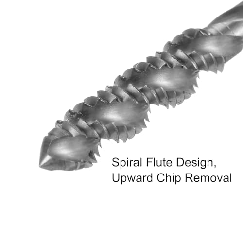 QUARKZMAN Metrisch Gewindeschneider 1/8-40 BSW Gewindebohrer M35 HSS Hochwertiger Maschinengewindebohrer - 1 Stück
